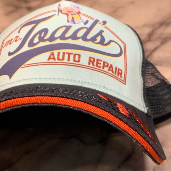 Disney Hat - Baseball Cap - Mr. Toads Auto Repair - Walt Disney World - Picture 10 of 14